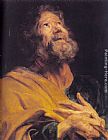 Sir Antony Van Dyck Famous Paintings - The Penitent Apostle Peter